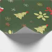 feestelijke feestdagen cadeaupapier (Hoek)