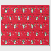 feestelijke feestdagen en feestdagen met kerst cadeaupapier (Vlak)