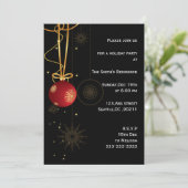 feestelijke feestdagen kaart (Staand voorkant)