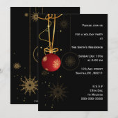 feestelijke feestdagen kaart (Voorkant / Achterkant)