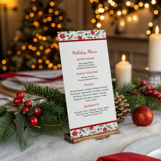 Feestelijke Feestdagen | Menu