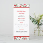 Feestelijke Feestdagen | Menu (Staand voorkant)