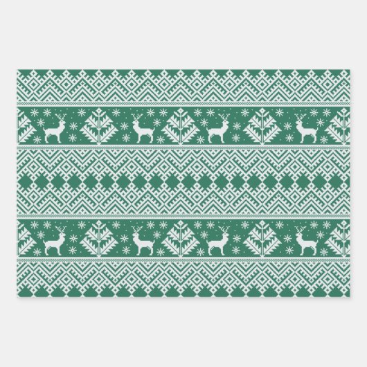 feestelijke feestelijke feestelijke feestdagen inpakpapier vel (Voorkant 2)