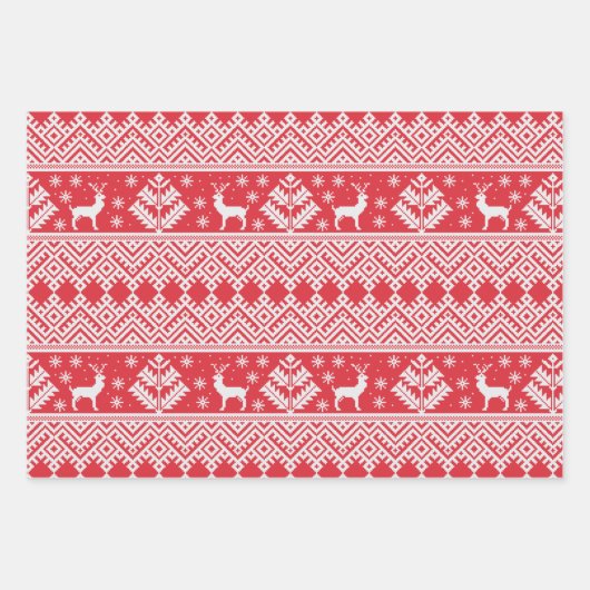 feestelijke feestelijke feestelijke feestdagen inpakpapier vel (Voorkant)