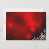 feestelijke feestelijke feestelijke kerstfeestdage kaart (Achterkant)