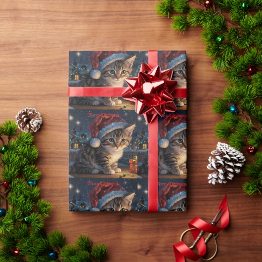 feestelijke feestkerst cadeaupapier (Feestdagen Geschenken)