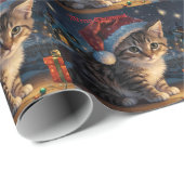 feestelijke feestkerst cadeaupapier (Rol Hoek)