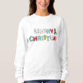 feestelijke feestkerst | FEESTDAGEN Trui (Voorkant)