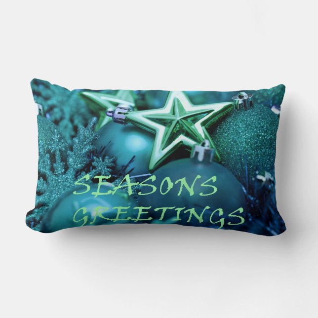 feestelijke feestkerst kussen (Voorkant)