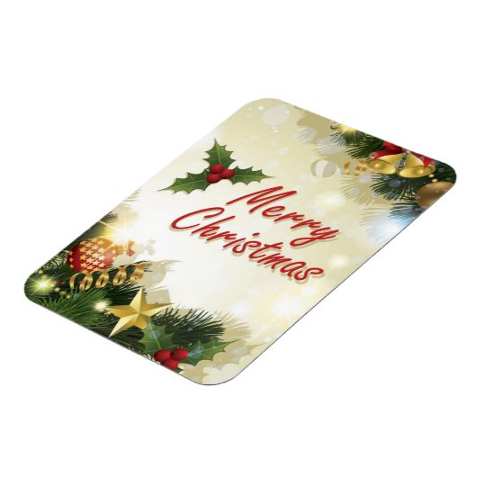 feestelijke feestkerst magneet (Linkerzijde)