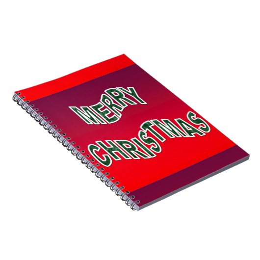feestelijke feestkerst notitieboek (Rechterzijde)