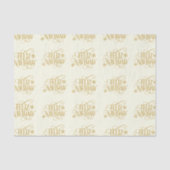 Feestelijke Feliz Navidad Tissue Paper Tissuepapier (Voorkant)