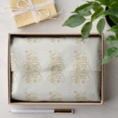 Feestelijke Feliz Navidad Tissue Paper Tissuepapier (Geschenk)