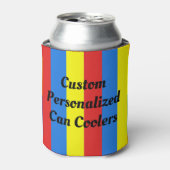 Feestelijke Fiesta Gepersonaliseerde Koelbox Koozi Blikjeskoeler (Blikje Voorkant)