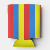 Feestelijke Fiesta Gepersonaliseerde Koelbox Koozi Blikjeskoeler (Achterkant)