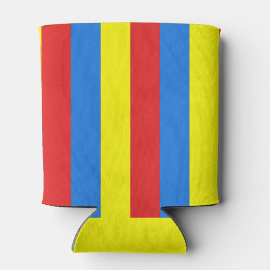 Feestelijke Fiesta Gepersonaliseerde Koelbox Koozi Blikjeskoeler (Achterkant)