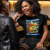 Feestelijke Fiesta Smaken taco's en margarita's T-shirt