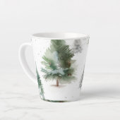 Feestelijke Fir Tree Coffee Mok (Linkerhoek)