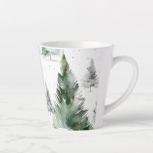 Feestelijke Fir Tree Coffee Mok
