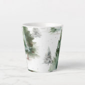 Feestelijke Fir Tree Coffee Mok (Voorkant)