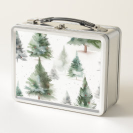 Feestelijke Fir Tree Food Storage Box