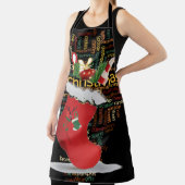 Feestelijke Flair: Kerstmis Chef's Special Day Schort (Insitu)