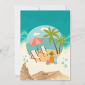 Feestelijke Flat Holiday Kaart - Uniek Wenskaart (Achterkant)