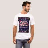 Feestelijke Flick Film Marathon Kerst T-shirt (Voorkant volledig)
