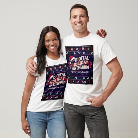 Feestelijke Flick Film Marathon Kerst T-shirt (Unisex)