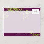 FEESTELIJKE FOTO BRIEFKAART :: gedurfde wijnstok 3 (Achterkant)