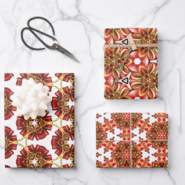 Feestelijke Frolic Christmas Wrapping Paper Set