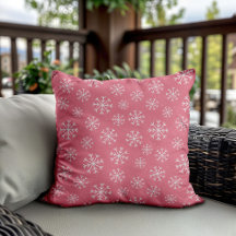 Feestelijke Frosty Winterland Roze Kerstdecor