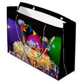 Feestelijke Fubby foto met ballonnen en taart. Groot Cadeauzakje (Achterkant Gekanteld)