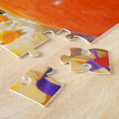 Feestelijke Fubby foto met ballonnen en taart. Legpuzzel (Zijkant)