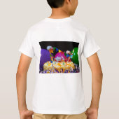 Feestelijke Fubby foto met ballonnen en taart. T-shirt (Achterkant)