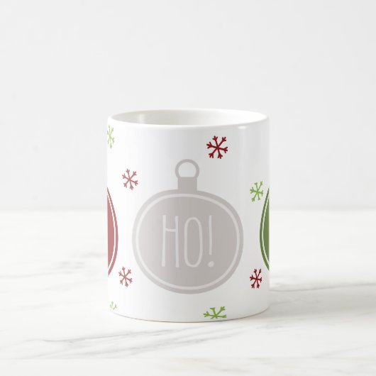 Feestelijke Fun Ho! Ho! Ho! Christmas Koffiemok (Center)