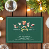 Feestelijke funVakantie cocktail diner party Kaart