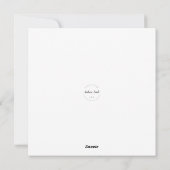 Feestelijke Galaxy Vakantie wenskaart, blanco binn Feestdagenkaart (Achterkant)