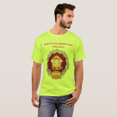 Feestelijke Ganpati Modak Cheer T-Shirt – Bappa is (Voorkant volledig)