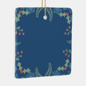 Feestelijke Garland Keramisch Ornament (Rechts)