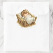 Feestelijke geboorte Stickers (Tas)