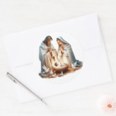 Feestelijke geboorte Stickers (Envelop)