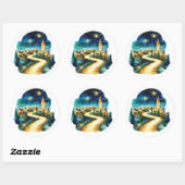 Feestelijke geboorte Stickers (Vel)