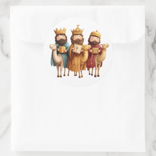 Feestelijke geboorte Stickers (Tas)