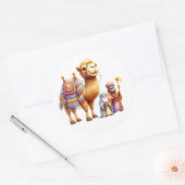 Feestelijke geboorte Stickers (Envelop)