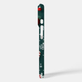 Feestelijke gebreide kerst kous rood groen Case-Mate iPhone case (Achterkant / Links)