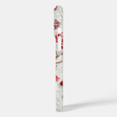 Feestelijke gebreide sneeuwman kerstvakantie Case-Mate iPhone case (Achterkant / Links)