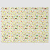 Feestelijke geiten met Kerstmis Tissuepapier (Voorkant)