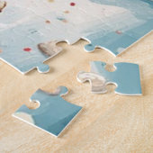Feestelijke Gele Kuiken Legpuzzel (Zijkant)