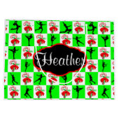 FEESTELIJKE GEPERSONALISEERDE SCHAATSEN GESCHENK T LARGE CADEAUTASJE (Achterkant)